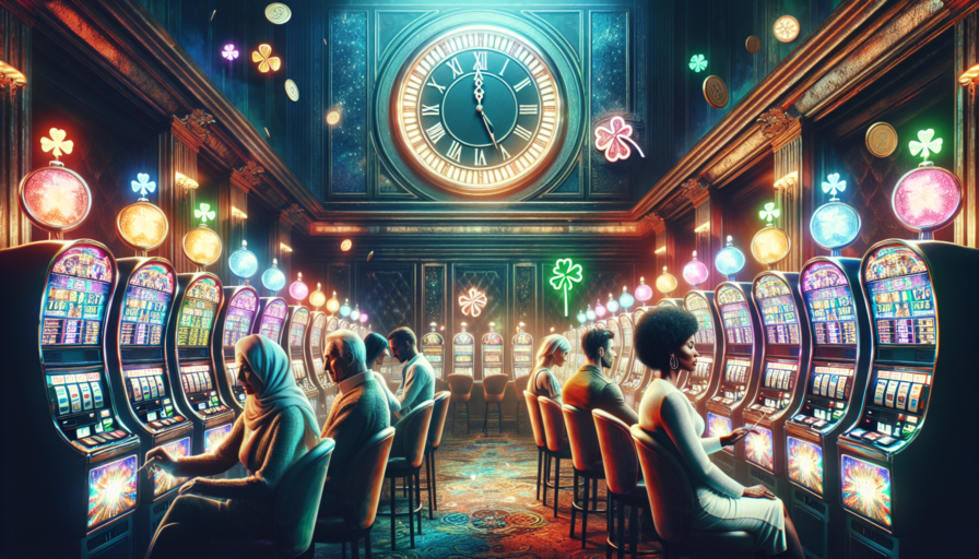 A qué hora jugar a las tragamonedas